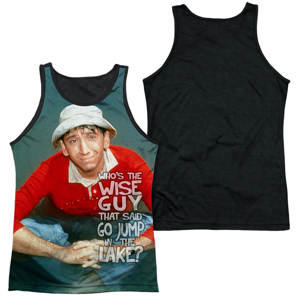 Gilligan's Island Jump In The Lake - Men's Black Back Tank Top Men's Black Back Tank Gilligan's Island