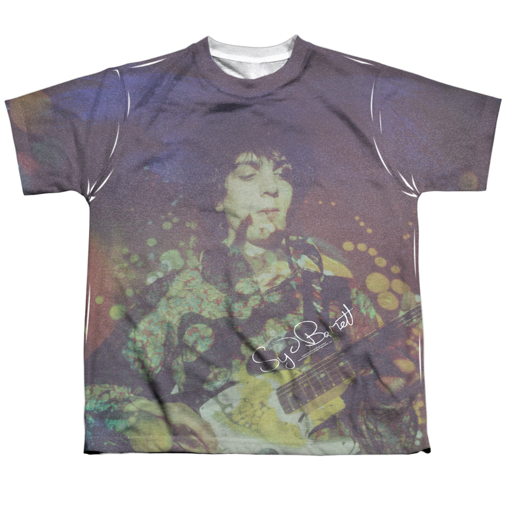 Syd Barrett Title - Youth All-Over Print T-Shirt Youth All-Over Print T-Shirt (Ages 8-12) Syd Barrett