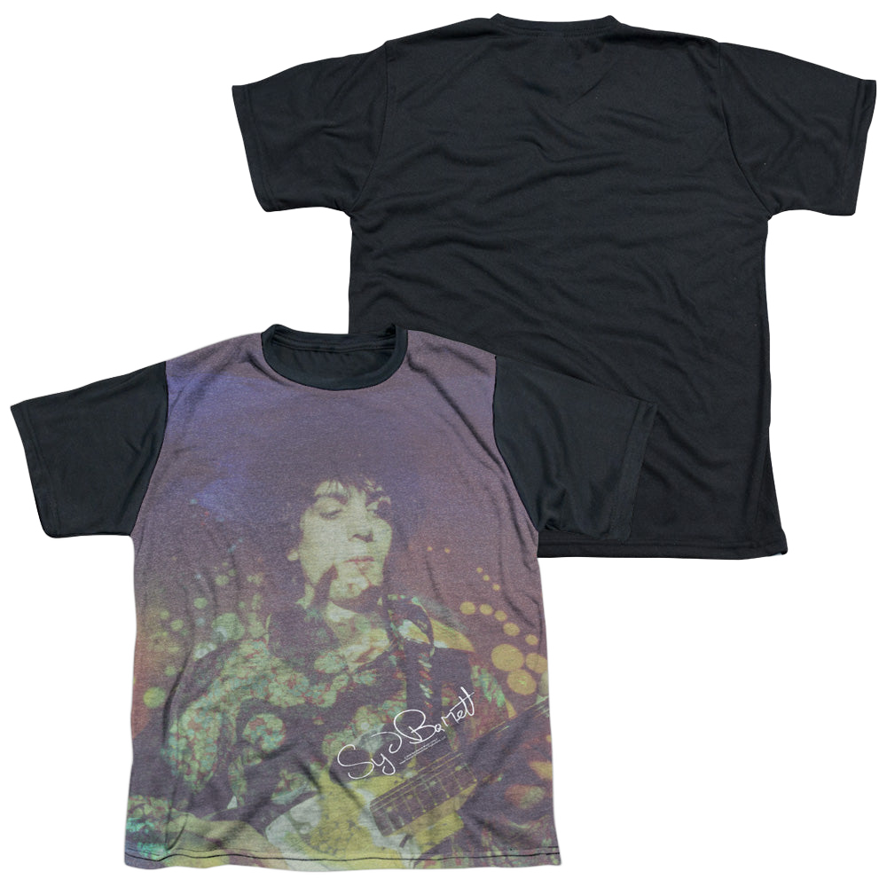 Syd Barrett Title - Youth Black Back T-Shirt Youth Black Back T-Shirt (Ages 8-12) Syd Barrett