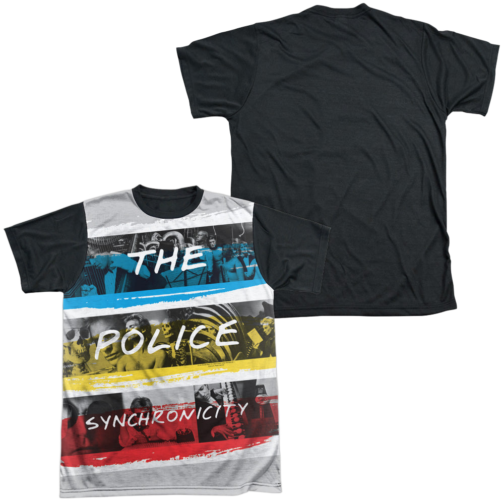 The Police Synchronicity - Men's Black Back T-Shirt Men's Black Back T-Shirt The Police
