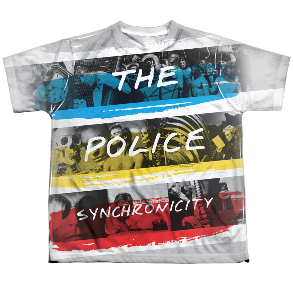 The Police Synchronicity - Youth All-Over Print T-Shirt Youth All-Over Print T-Shirt (Ages 8-12) The Police