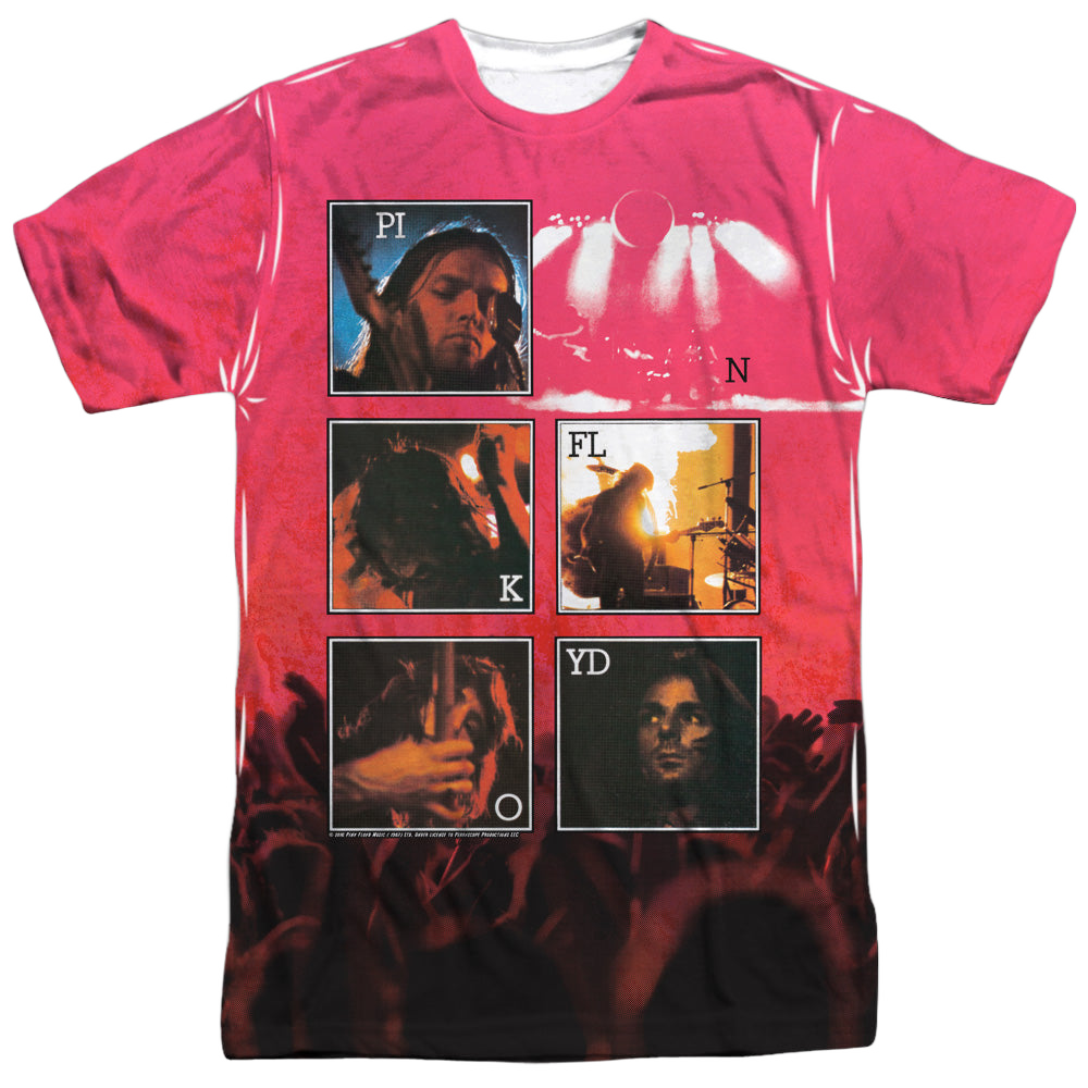Pink Floyd Live - Men's All-Over Print T-Shirt Men's All-Over Print T-Shirt Pink Floyd