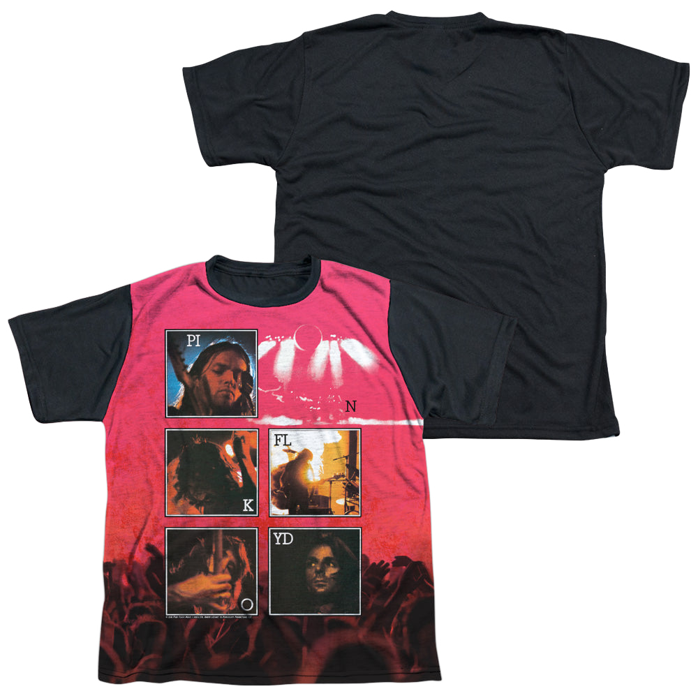 Pink Floyd Live - Youth Black Back T-Shirt Youth Black Back T-Shirt (Ages 8-12) Pink Floyd