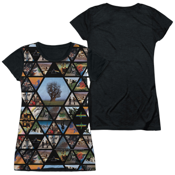 Pink Floyd Photographs juniors black back t-shirt