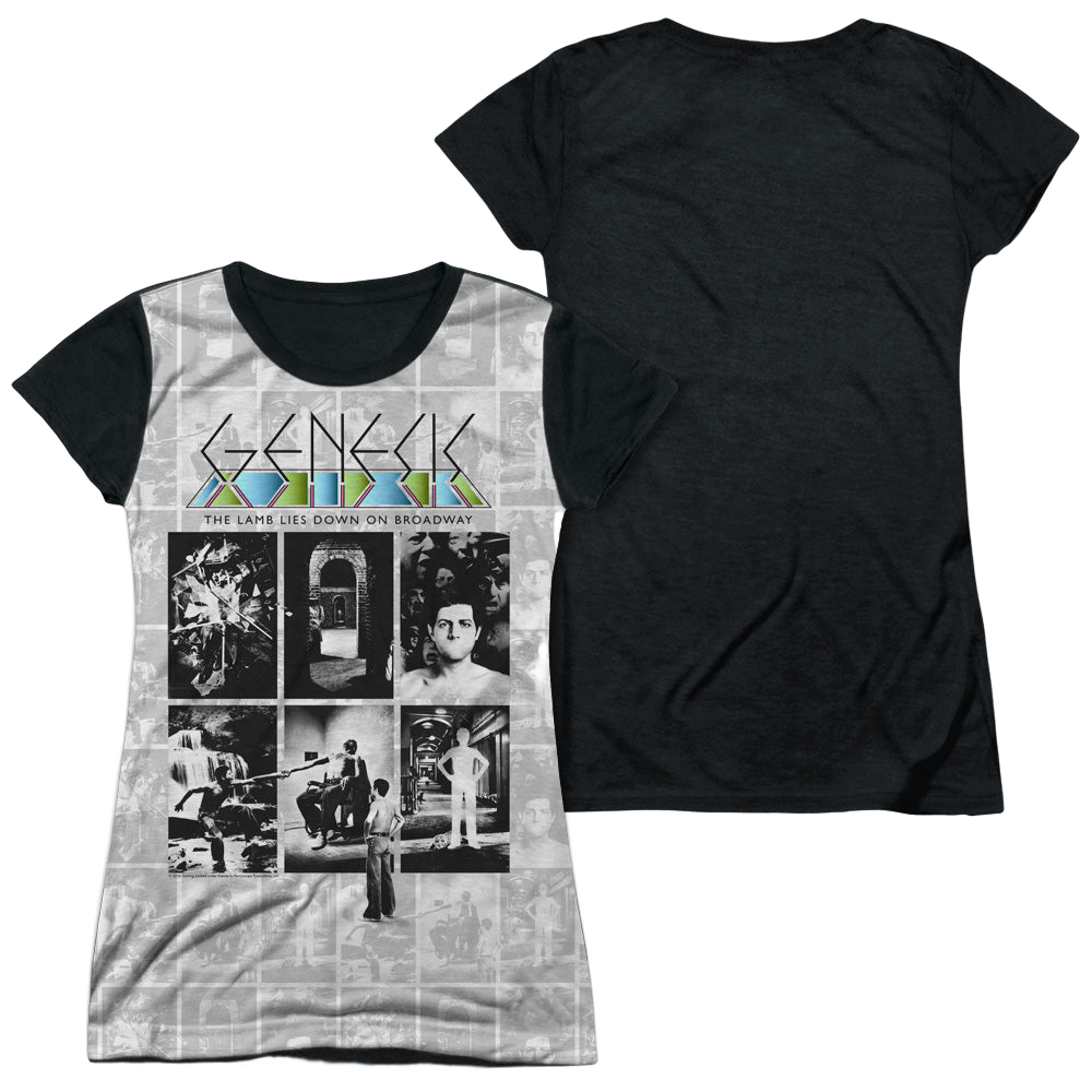 Genesis Lamp - Juniors Black Back T-Shirt Juniors Black Back T-Shirt Genesis