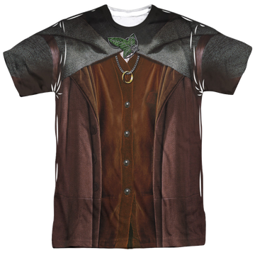 Lord of the Rings Trilogy, The Lord Of The Rings Frodo Costume - Men's All-Over Print T-Shirt Men's All-Over Print T-Shirt Lord Of The Rings