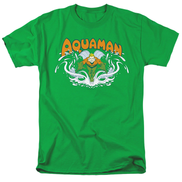 Aquaman Aquaman Splash - Men's Regular Fit T-Shirt Men's Regular Fit T-Shirt Aquaman