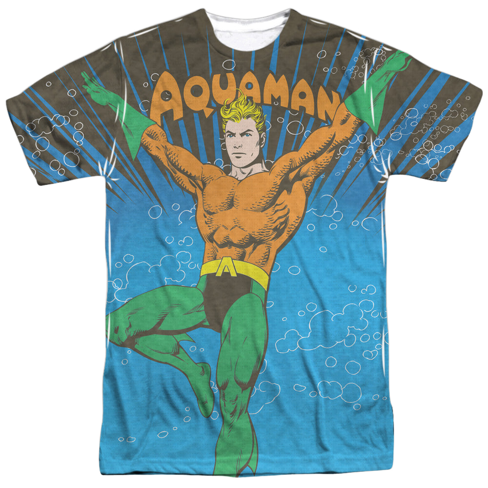 Aquaman Underwater Sub - Men's All-Over Print T-Shirt Men's All-Over Print T-Shirt Aquaman