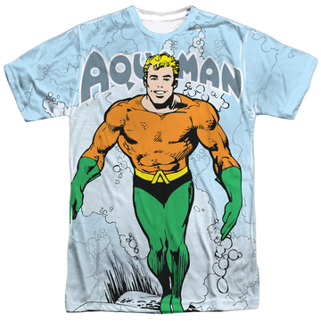 Aquaman Clasic Aqua - Men's All-Over Print T-Shirt Men's All-Over Print T-Shirt Aquaman