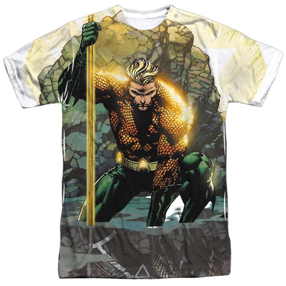 Aquaman Good Vs Evil - Men's All-Over Print T-Shirt Men's All-Over Print T-Shirt Aquaman