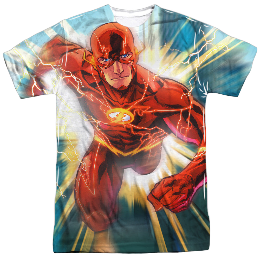 Flash, The Faster Than Lightning - Men's All-Over Print T-Shirt Men's All-Over Print T-Shirt The Flash
