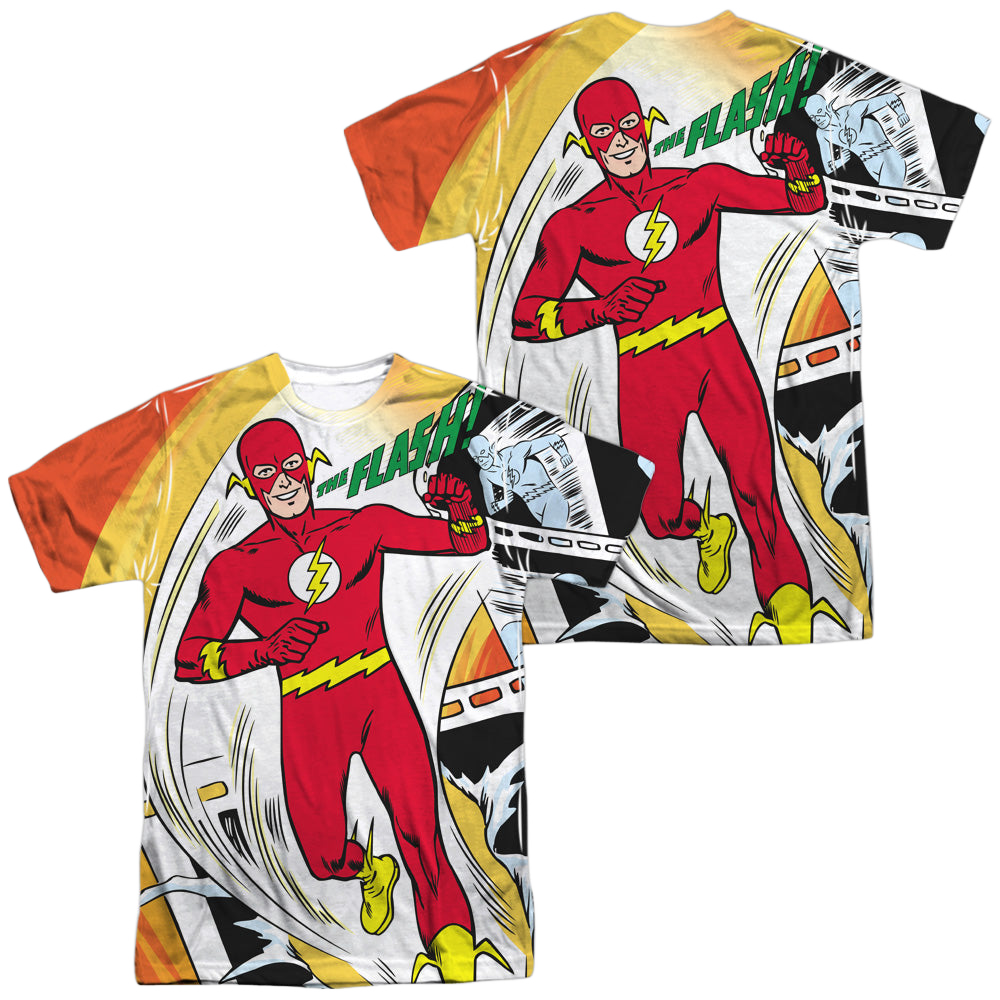 Flash, The Filmstrip (Front/Back Print) - Men's All-Over Print T-Shirt Men's All-Over Print T-Shirt The Flash