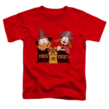 Garfield Trick Or Treat - Toddler T-Shirt Toddler T-Shirt Garfield
