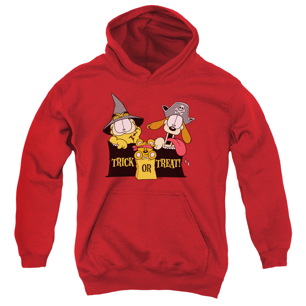 Garfield Trick Or Treat - Youth Hoodie Youth Hoodie (Ages 8-12) Garfield