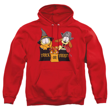 Garfield Trick Or Treat - Pullover Hoodie Pullover Hoodie Garfield