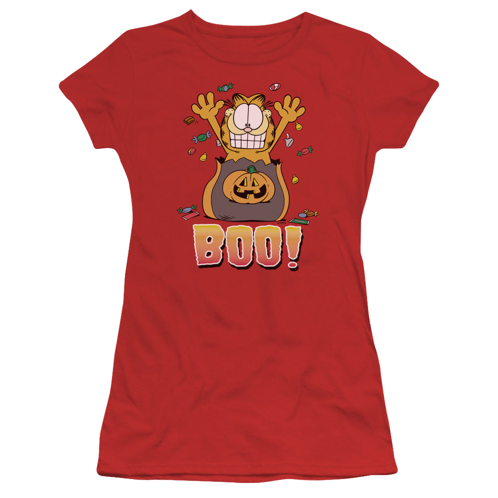 Garfield Boo! - Juniors T-Shirt Juniors T-Shirt Garfield