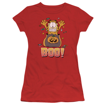 Garfield Boo! - Juniors T-Shirt Juniors T-Shirt Garfield