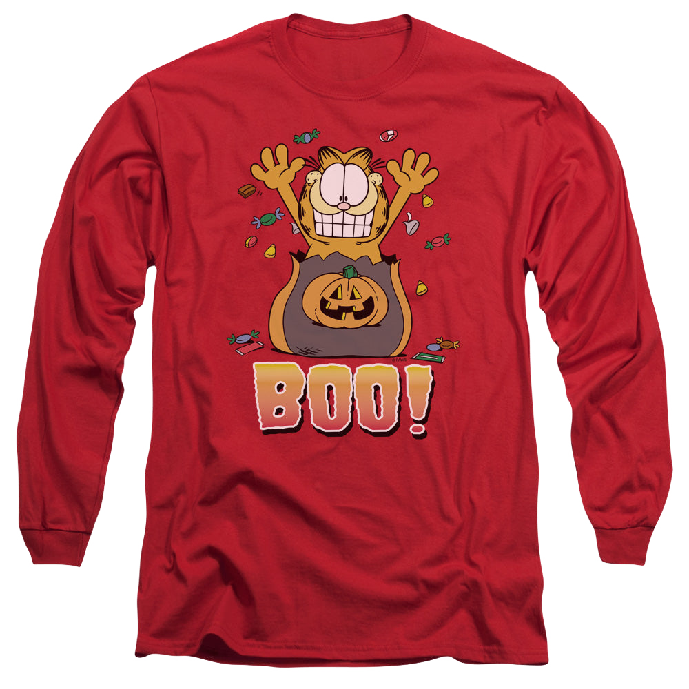Garfield Boo! - Men's Long Sleeve T-Shirt Men's Long Sleeve T-Shirt Garfield