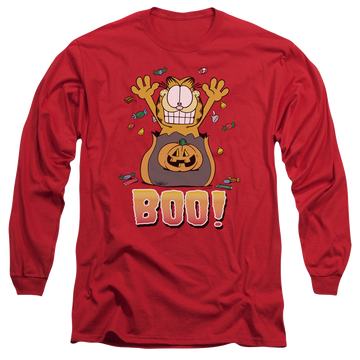 Garfield Boo! - Men's Long Sleeve T-Shirt Men's Long Sleeve T-Shirt Garfield