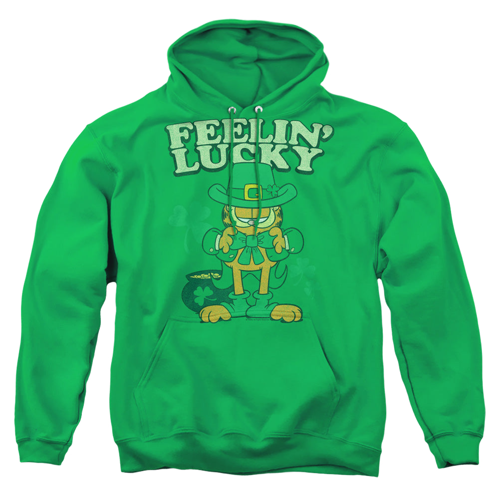 Garfield Feelin Lucky - Pullover Hoodie Pullover Hoodie Garfield