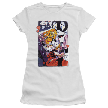 Harley Quinn Loves Wacky Fury - Juniors T-Shirt Juniors T-Shirt Harley Quinn