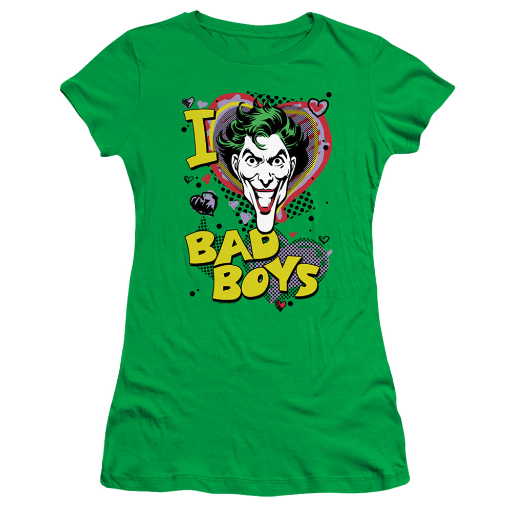 Joker, The I Heart Bad Boys 2 - Juniors T-Shirt Juniors T-Shirt Joker