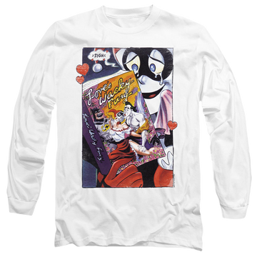Harley Quinn Loves Wacky Fury - Men's Long Sleeve T-Shirt Men's Long Sleeve T-Shirt Harley Quinn