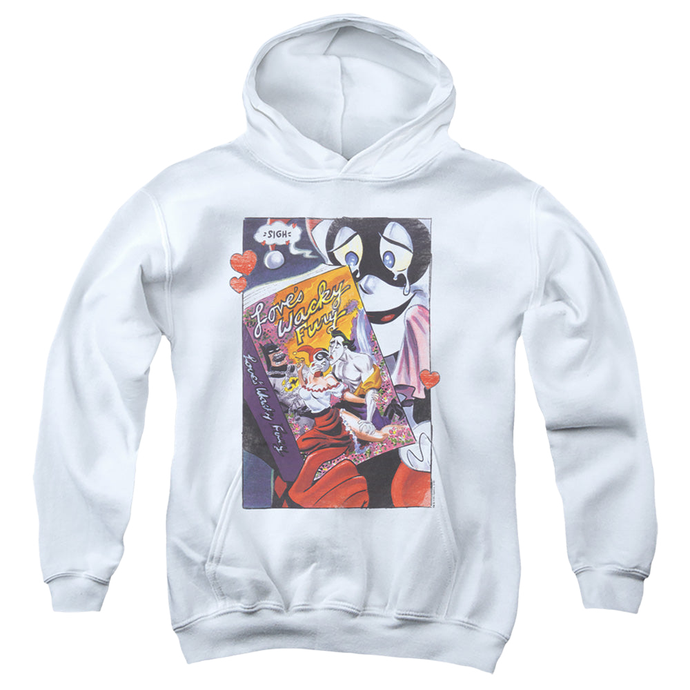Harley Quinn Loves Wacky Fury - Youth Hoodie Youth Hoodie (Ages 8-12) Harley Quinn