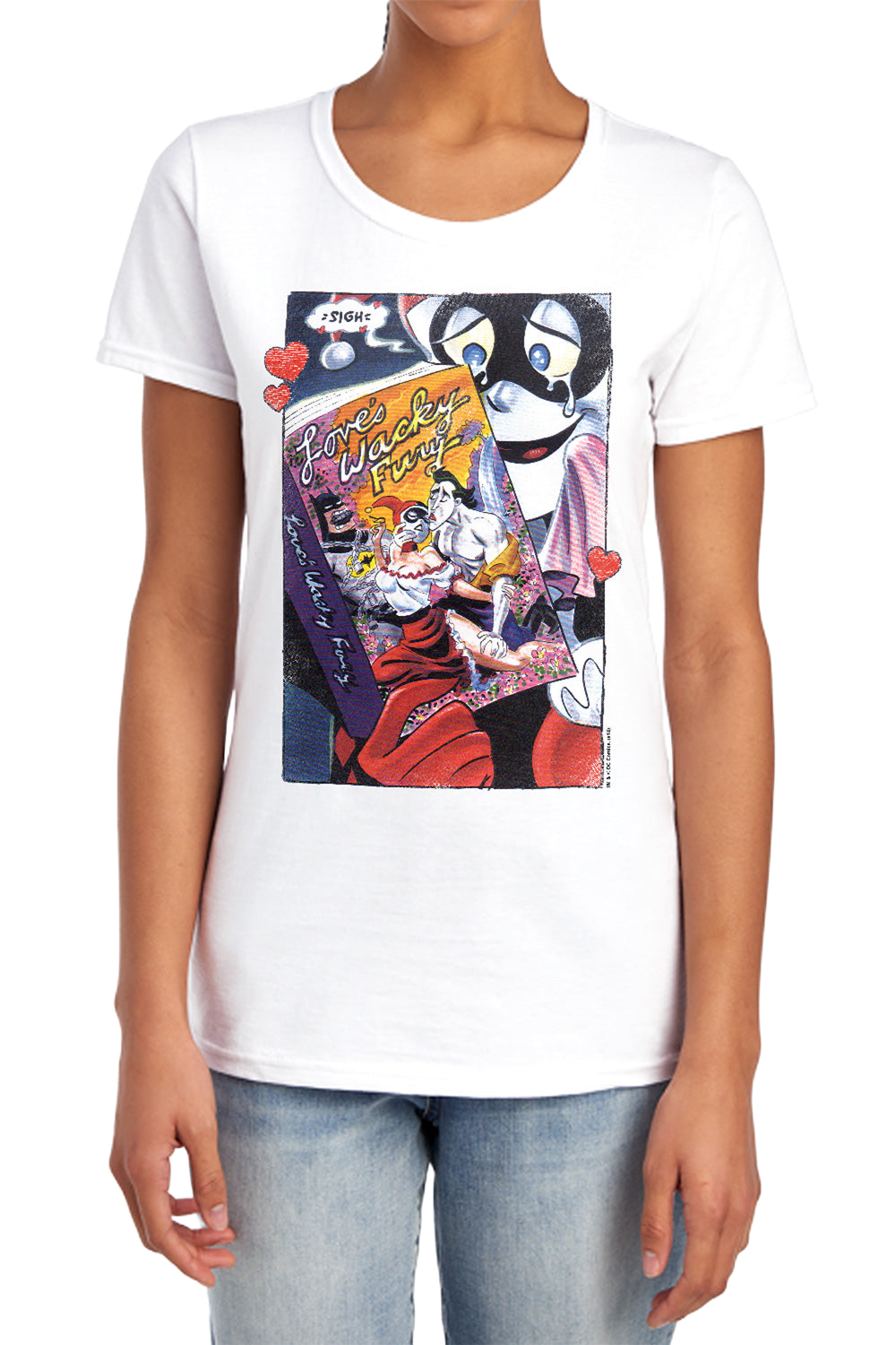 Harley Quinn Loves Wacky Fury - Women's T-Shirt Women's T-Shirt Harley Quinn