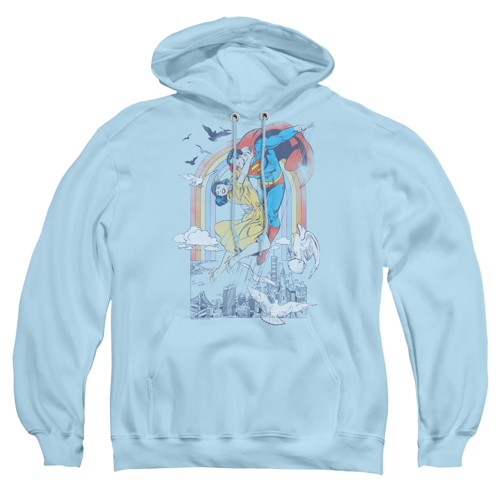 Superman Rainbow Love - Pullover Hoodie Pullover Hoodie Superman