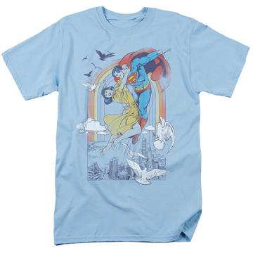 Superman Rainbow Love - Men's Regular Fit T-Shirt Men's Regular Fit T-Shirt Superman