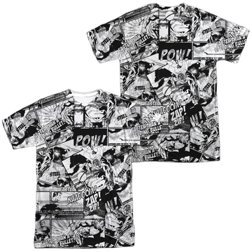 Superman Comic Strips - Men's All-Over Print T-Shirt Men's All-Over Print T-Shirt Superman