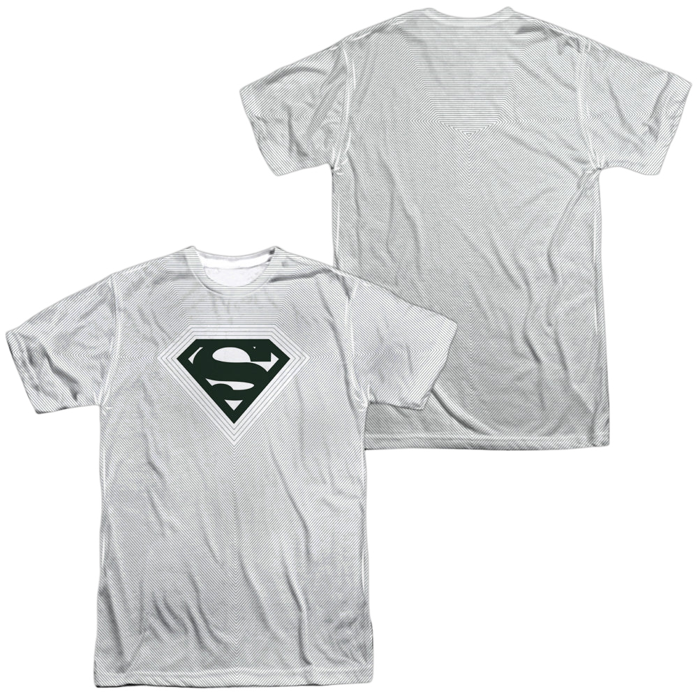 Superman Optical Stripes - Men's All-Over Print T-Shirt Men's All-Over Print T-Shirt Superman