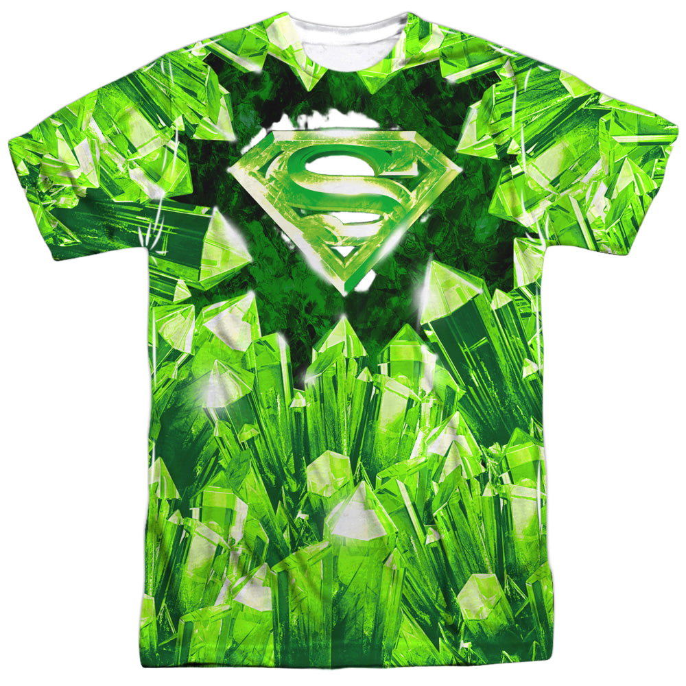 Superman Kryptonite Shield - Men's All-Over Print T-Shirt Men's All-Over Print T-Shirt Superman