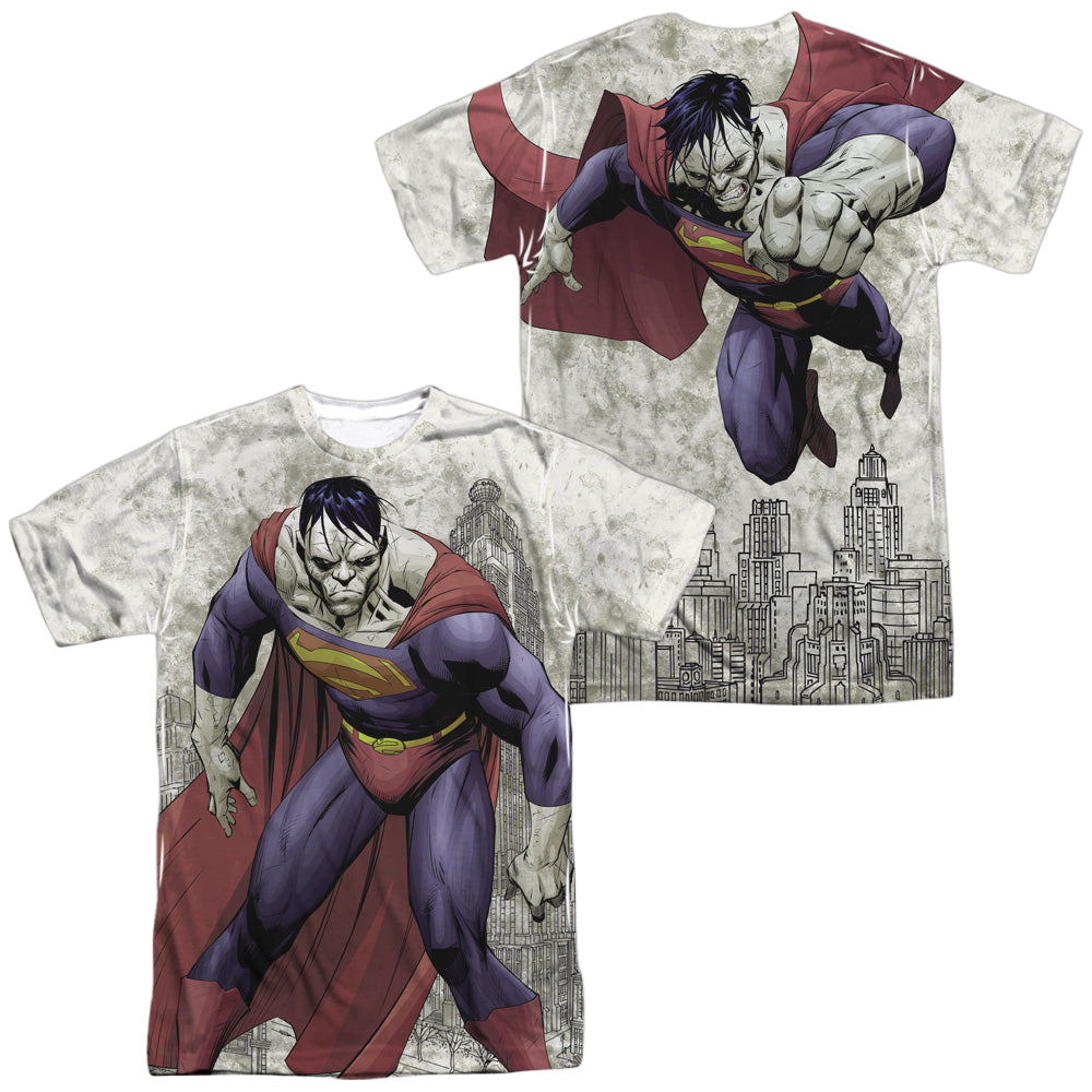 Superman Bizarro Sub (Front/Back Print) - Men's All-Over Print T-Shirt Men's All-Over Print T-Shirt Superman