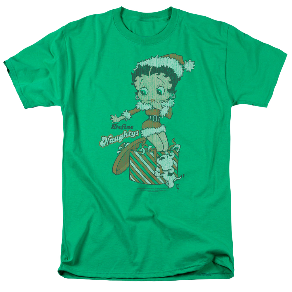 Betty Boop Define Naughty - Men's Regular Fit T-Shirt Men's Regular Fit T-Shirt Betty Boop