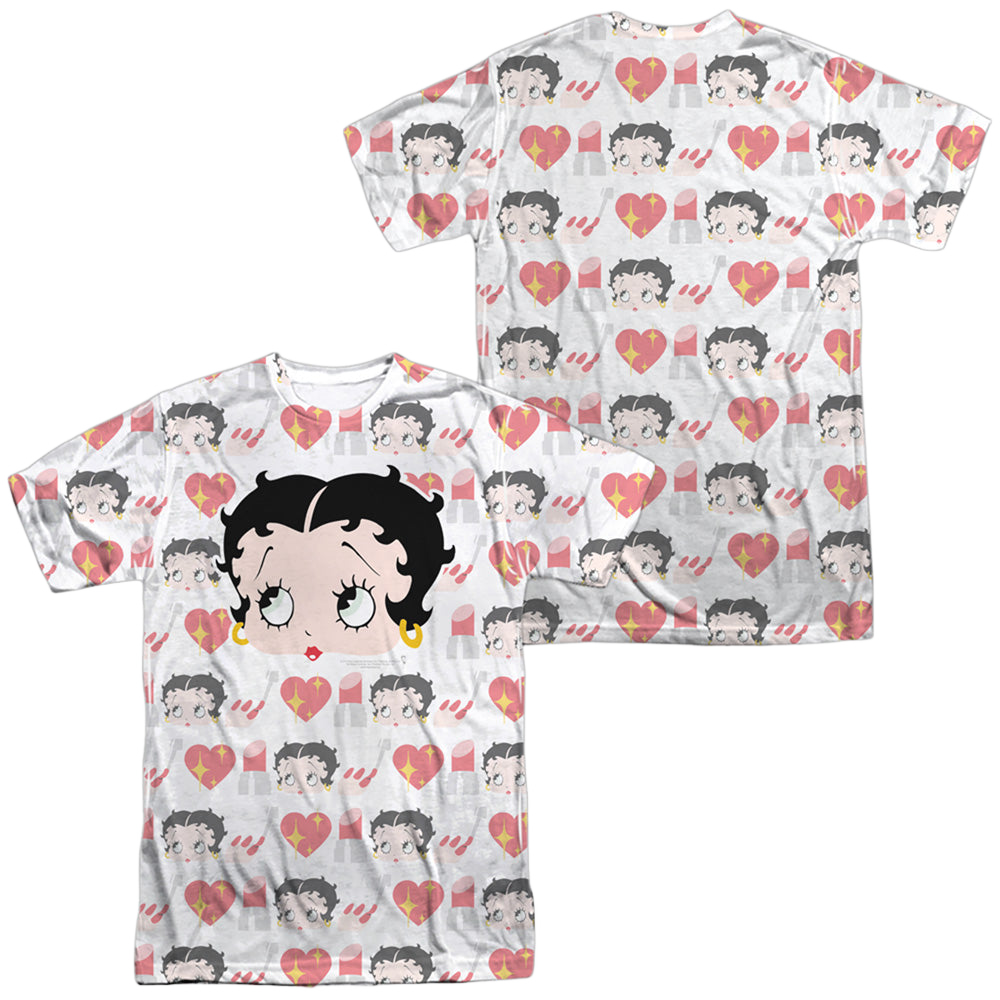 Betty Boop Symbol Sub (Front/Back Print) - Men's All-Over Print T-Shirt Men's All-Over Print T-Shirt Betty Boop