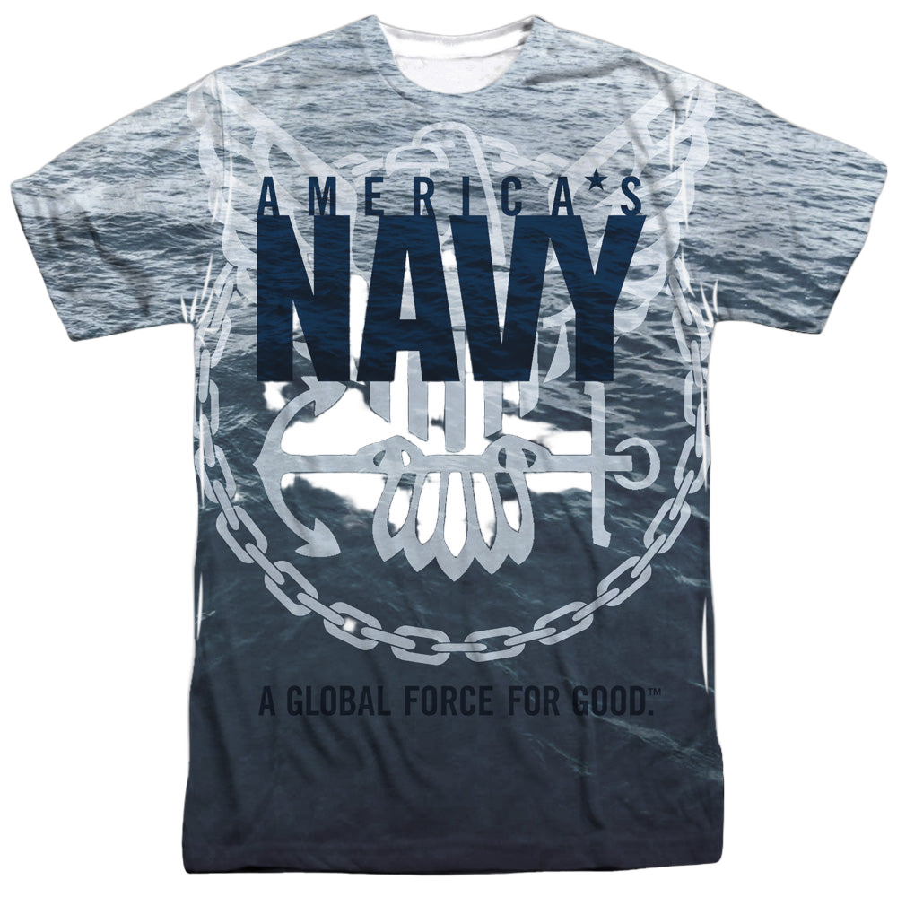 U.S. Navy Force For Good - Men's All-Over Print T-Shirt Men's All-Over Print T-Shirt U.S. Navy