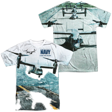 U.S. Navy Osprey (Front/Back Print) - Men's All-Over Print T-Shirt Men's All-Over Print T-Shirt U.S. Navy