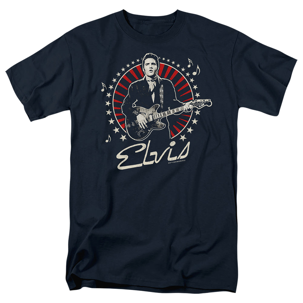 Elvis Presley Stars - Men's Regular Fit T-Shirt Men's Regular Fit T-Shirt Elvis Presley