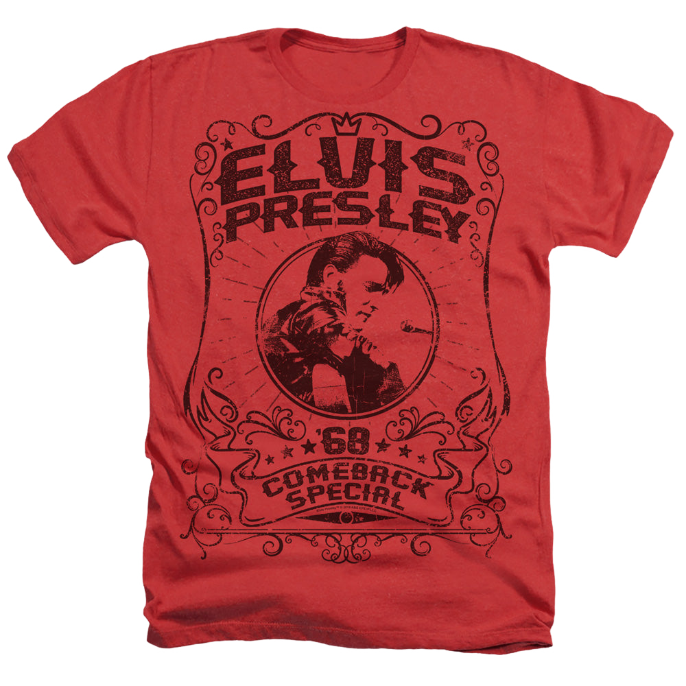 Elvis Presley Comeback - Men's All-Over Heather T-Shirt Men's All-Over Heather T-Shirt Elvis Presley