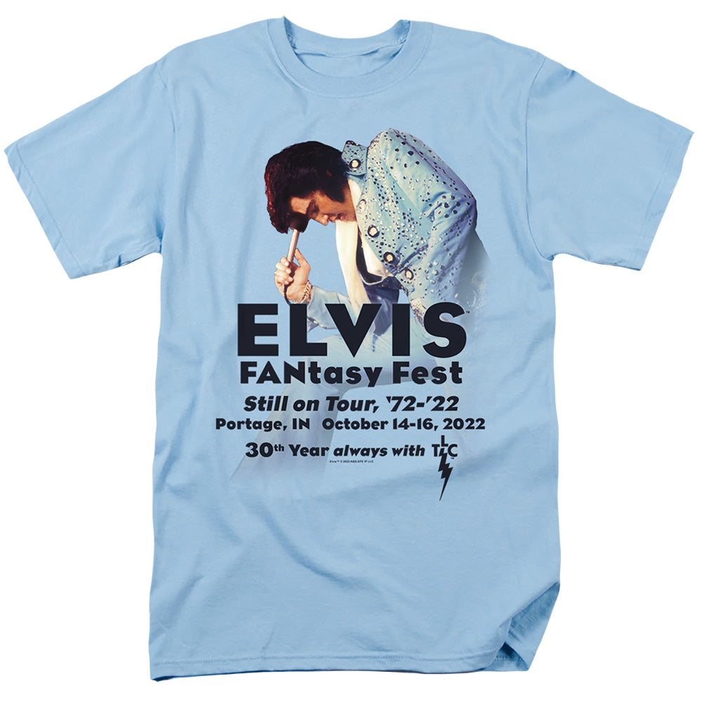 Elvis Presley Elvis Fantasy Fest 2022 Lights - Men's Regular Fit T-Shirt Men's Regular Fit T-Shirt Elvis Presley