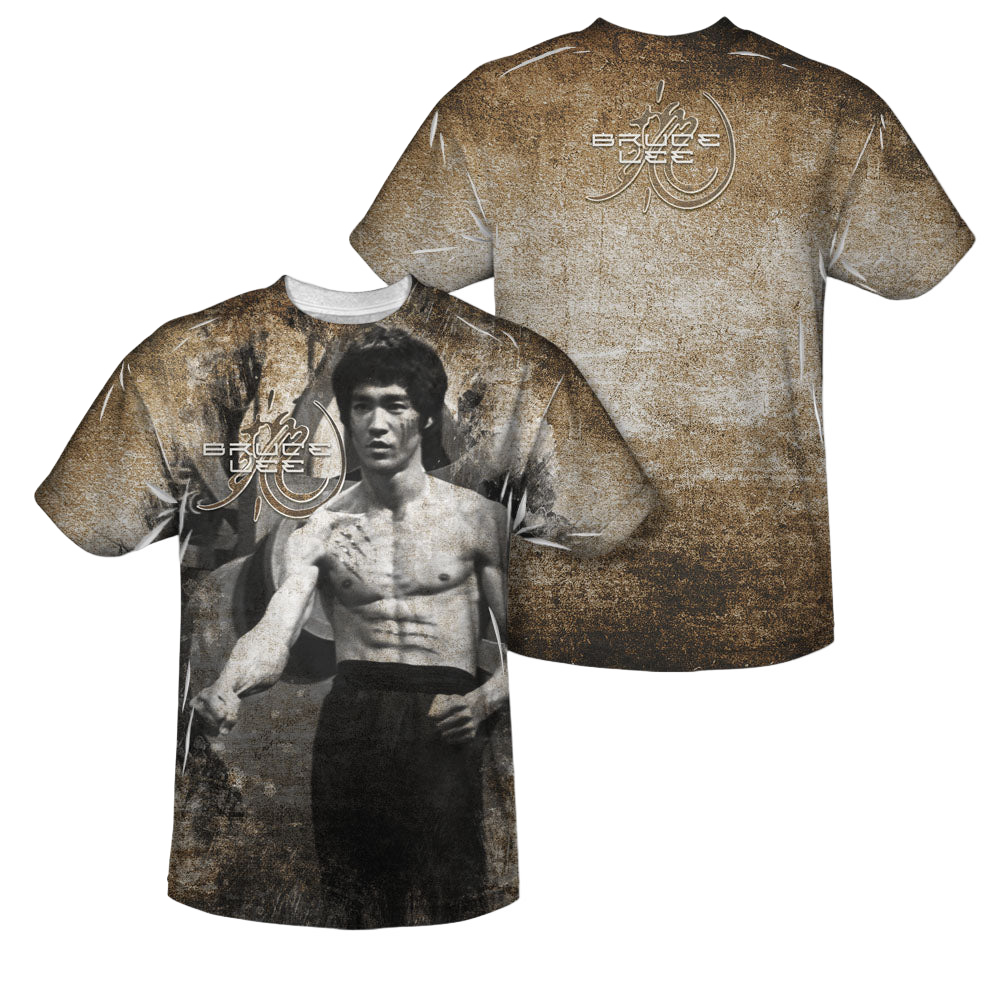 Bruce Lee Bruce Lee Thee Lee (Front Back Print) - Men's All-Over Print T-Shirt Men's All-Over Print T-Shirt Bruce Lee