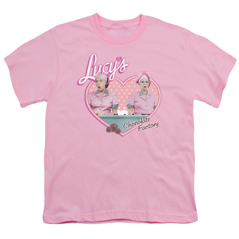 I Love Lucy Chocolate Factory - Youth T-Shirt Youth T-Shirt (Ages 8-12) I Love Lucy