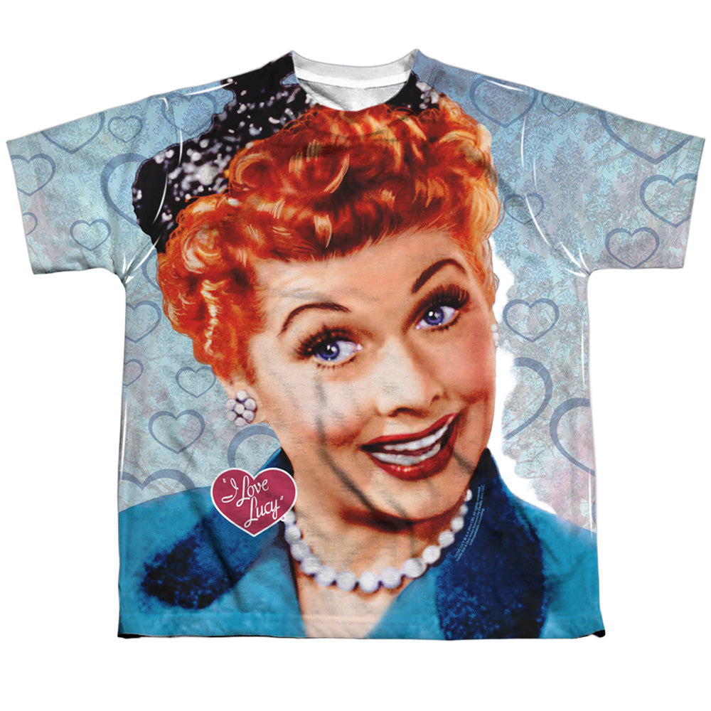 I Love Lucy Smile - Youth All-Over Print T-Shirt Youth All-Over Print T-Shirt (Ages 8-12) I Love Lucy