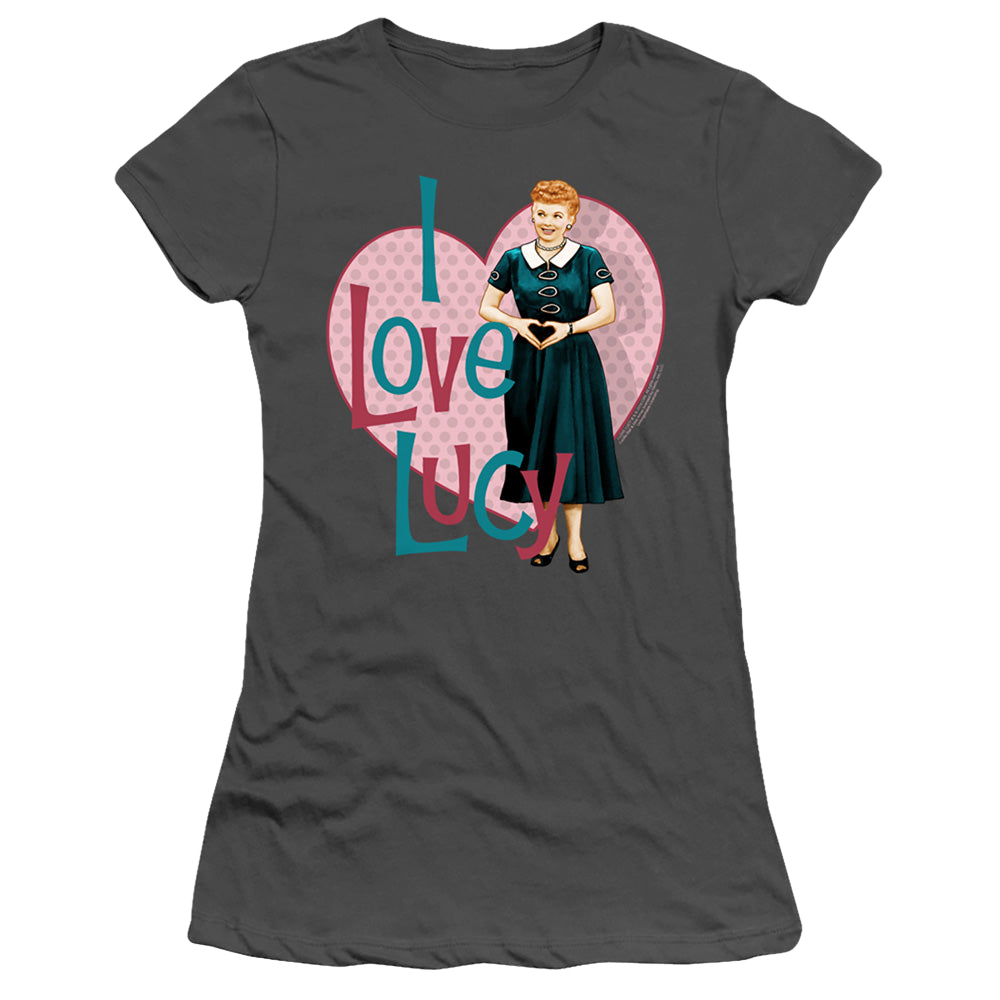 I Love Lucy Heart You - Juniors T-Shirt Juniors T-Shirt I Love Lucy