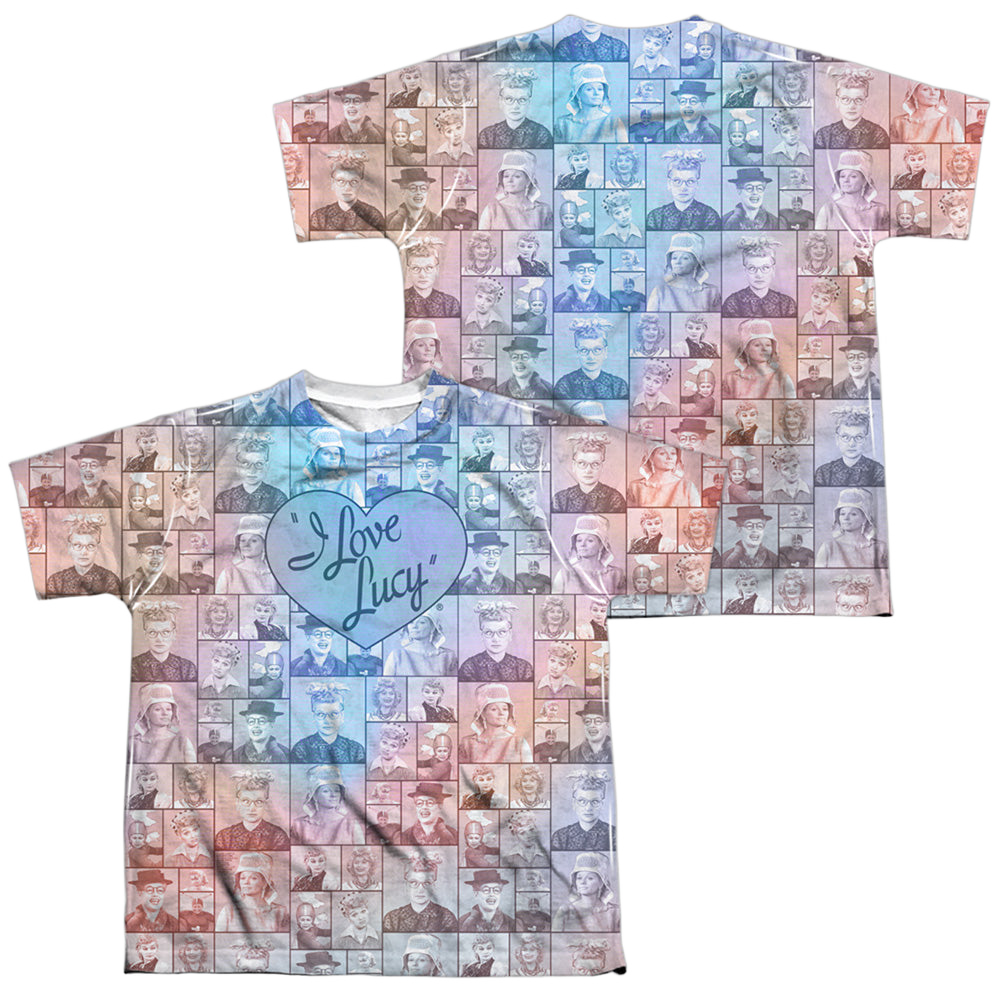 I Love Lucy Many Moods (Front/Back Print) - Youth All-Over Print T-Shirt Youth All-Over Print T-Shirt (Ages 8-12) I Love Lucy