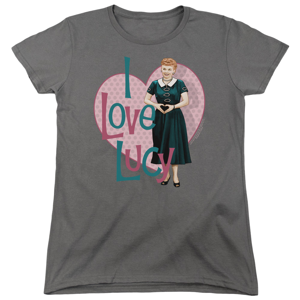 I Love Lucy Heart You - Women's T-Shirt Women's T-Shirt I Love Lucy