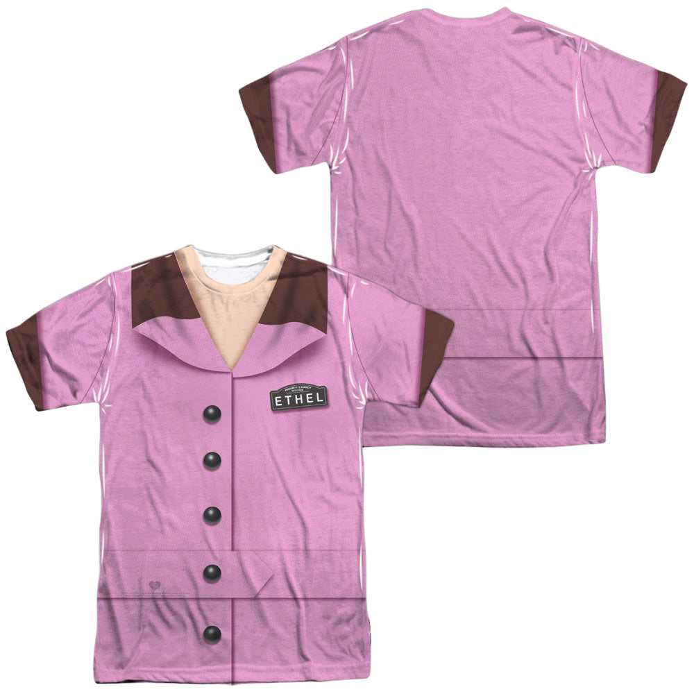 I Love Lucy Ethel Chocolate Costume (Front/Back Print) - Men's All-Over Print T-Shirt Men's All-Over Print T-Shirt I Love Lucy