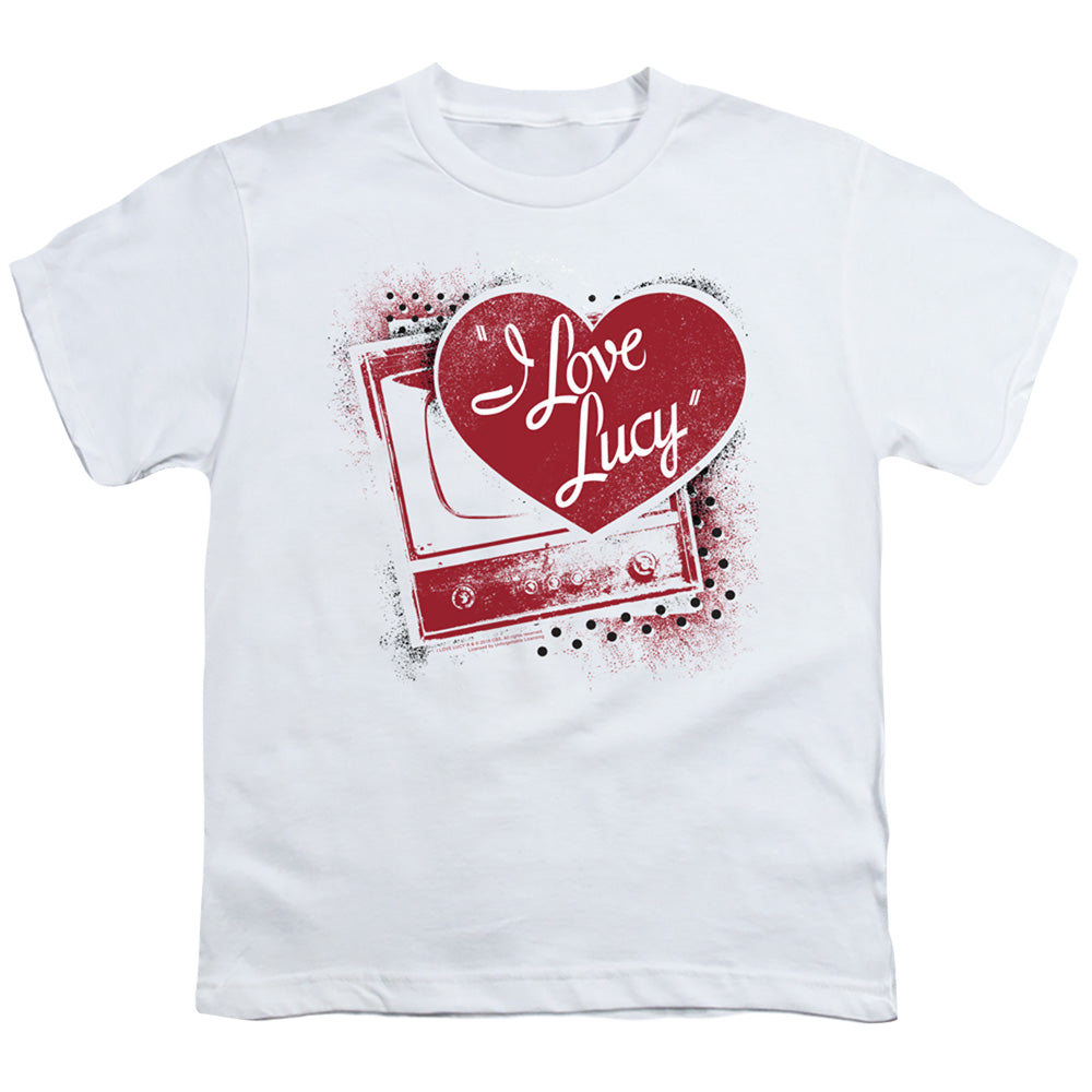I Love Lucy Spray Paint Heart - Kid's T-Shirt Kid's T-Shirt (Ages 4-7) I Love Lucy